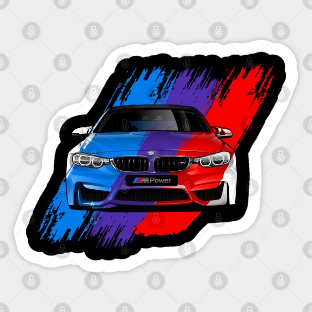 BMW M4 Sticker by rizadeli